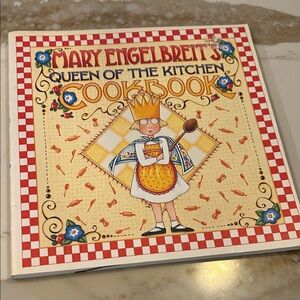 Mary Engelbreit Cookbook with Red and Yellow Design